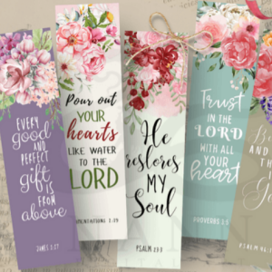 Printable Bible Verses Bookmarks