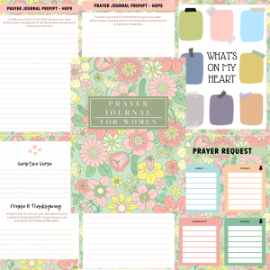 Prayer Journal Printables