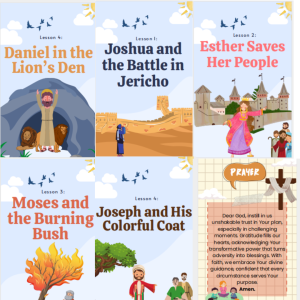 Devotional Digital for Kids: Epic Tales+Activities + Coloring Books