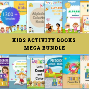 🌟 Preschool Kids Activity Book Mega Bundle: Endless Fun and Learning! 🌟