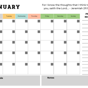 DEVOTIONAL PLANNER TEMPLATES