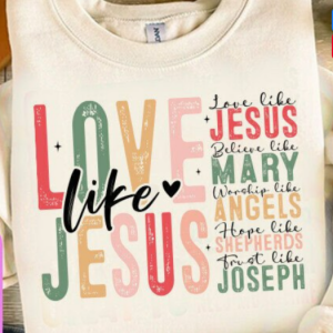 Love Like Jesus Templates