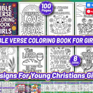 CHRISTIAN COLORING BOOKS FOR GIRLS