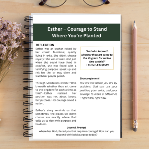 LADIES OF THE BIBLE SERIES -CALLED FOR SUCH TIME