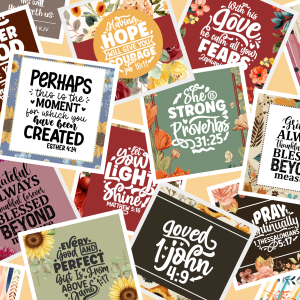 200 BIBLE VERSES TEMPLATES