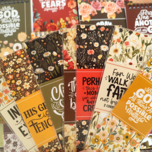 BIBLE VERSES BOOKMARK-DAILY FAITH INSPIRATION