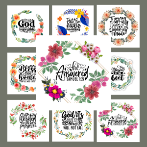 BIBLE VERSES STICKER BUNDLE