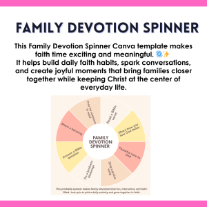 FAMILY DEVOTION SPINNER