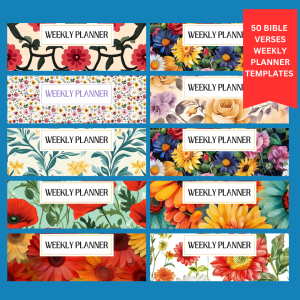 WEEKLY PLANNER TEMPLATES