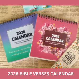 2026 BIBLE VERSES DESK CALENDAR