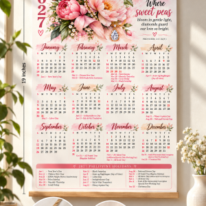 2027 BIBLE VERSE CALENDAR