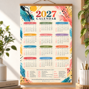 BIBLE VERSES WALL CALENDAR