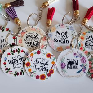BIBLE VERSE KEYCHAIN