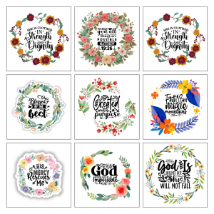 BIBLE VERSE KEYCHAIN