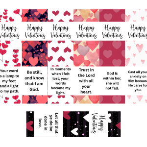VALENTINES BOOKMARK