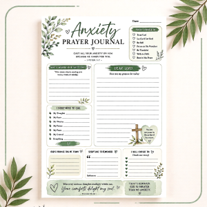 ANXIETY PRAYER JOURNAL
