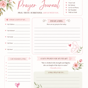 PRAYER JOURNAL FOR MOM