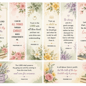 BIBLE VERSES BOOKMARKS