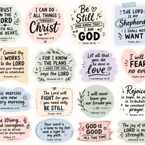 BIBLE VERSE STICKER