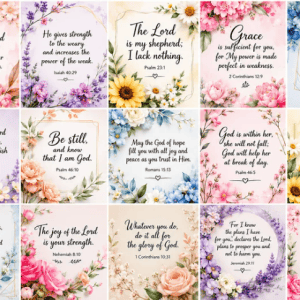 BIBLE VERSES NOTE COVERS