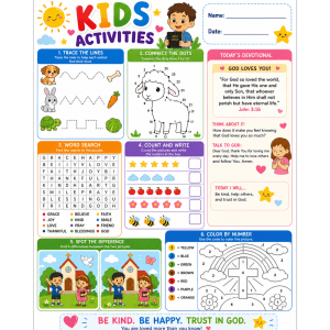 KIDS DEVOTIONAL ACTIVITIES
