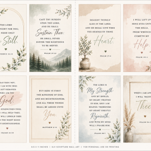 Scripture Wall Art ,