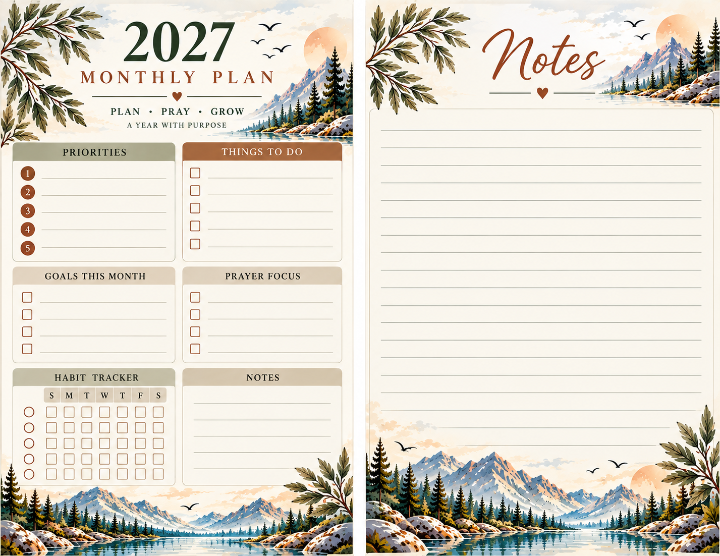 2027 MONTHLY DEVOTIONAL PLANNER - Image 4