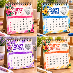 2027 DESK CALENDAR