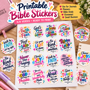 BIBLE VERSES STICKER